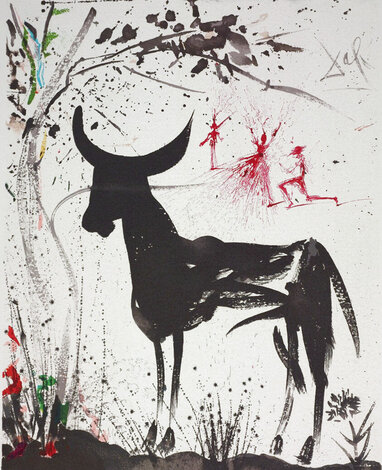 Anticipation of a Bullfight 1968 HS (Early) Limited Edition Print - Salvador Dali