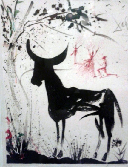 Anticipation of a Bullfight 1968 (Early) Limited Edition Print by Salvador Dali Anticipation of a Bullfight 1968 (Early) Limited Edition Print by Salvador Dali