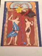 Lovers, Adam And Eve Limited Edition Print by Salvador Dali - 1 Lovers, Adam And Eve Limited Edition Print by Salvador Dali - 1