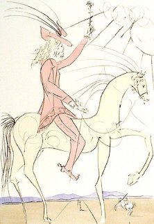 Amazone and Cavalier a La Rose, Set of 2 1973 Limited Edition Print - Salvador Dali Amazone and Cavalier a La Rose, Set of 2 1973 Limited Edition Print - Salvador Dali