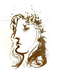 Dante and Beatrice Beatrice 1964 (Early) Limited Edition Print - Salvador Dali Dante and Beatrice Beatrice 1964 (Early) Limited Edition Print - Salvador Dali