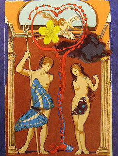 Triumph D l'Amour - Suite of 2 1977 Limited Edition Print - Salvador Dali Triumph D l'Amour - Suite of 2 1977 Limited Edition Print - Salvador Dali