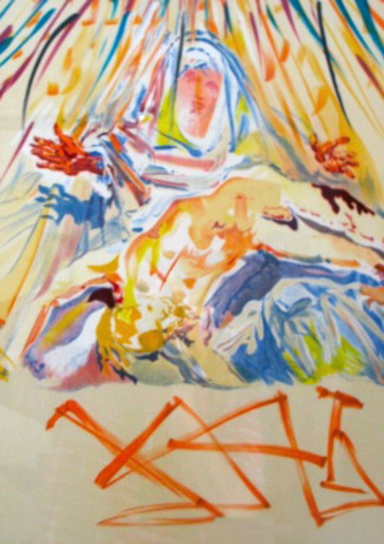 La Pieta Nera 1973 Limited Edition Print by Salvador Dali La Pieta Nera 1973 Limited Edition Print by Salvador Dali