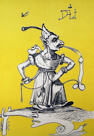 Les Songes Drolatiques De  Pantaguel 1973 HS Limited Edition Print - Salvador Dali