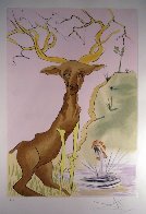 Le Cerf Se Yoyant Dans l'Eau 1974 Limited Edition Print by Salvador Dali - 1 Le Cerf Se Yoyant Dans l'Eau 1974 Limited Edition Print by Salvador Dali - 1
