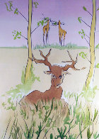 Le Cerf Malade 1974 Limited Edition Print by Salvador Dali - 0 Le Cerf Malade 1974 Limited Edition Print by Salvador Dali - 0