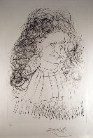 Le Portrait De La Fontaine 1974 Limited Edition Print by Salvador Dali - 1 Le Portrait De La Fontaine 1974 Limited Edition Print by Salvador Dali - 1