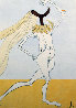 Visions De Quedo ( Nude With Veils) Limited Edition Print by Salvador Dali - 0