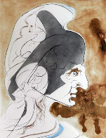 Hommage a Leonardo Condottiere 1975 Limited Edition Print by Salvador Dali - 0 Hommage a Leonardo Condottiere 1975 Limited Edition Print by Salvador Dali - 0
