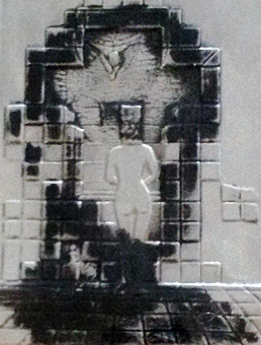 Lincoln in Dalivision Silver Bas Relief Sculpture 1979 Sculpture by Salvador Dali Lincoln in Dalivision Silver Bas Relief Sculpture 1979 Sculpture by Salvador Dali