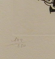 La Vida Es Sueno Viellart Tete De Mort 1973 Limited Edition Print by Salvador Dali - 3 La Vida Es Sueno Viellart Tete De Mort 1973 Limited Edition Print by Salvador Dali - 3