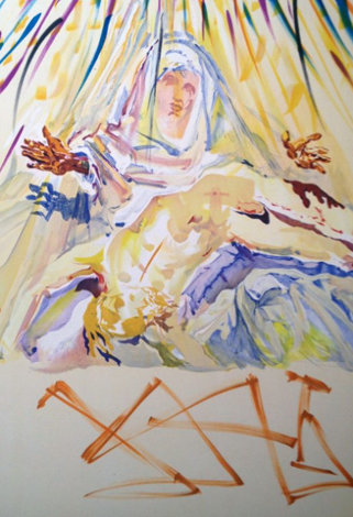 La Pieta 1974 Limited Edition Print - Salvador Dali