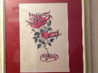 Rosa Et Morte Flaricens 1972 Limited Edition Print by Salvador Dali - 1 Rosa Et Morte Flaricens 1972 Limited Edition Print by Salvador Dali - 1