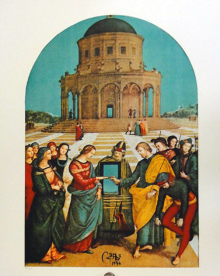 Changes in Great Masterpieces Raphael 1974 Limited Edition Print by Salvador Dali Changes in Great Masterpieces Raphael 1974 Limited Edition Print by Salvador Dali