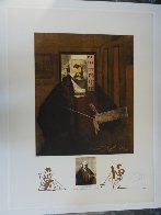 Changes in Great Masterpieces Rembrandt 1974 Limited Edition Print by Salvador Dali - 1 Changes in Great Masterpieces Rembrandt 1974 Limited Edition Print by Salvador Dali - 1