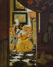 Changes in Great Masterpieces Vermeer 1974 Limited Edition Print by Salvador Dali - 0