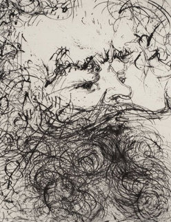 Portrait De Jules Vernes 1966 Limited Edition Print - Salvador Dali