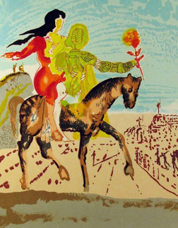 Messiah From New Jerusalem Suite 1980 Limited Edition Print - Salvador Dali Messiah From New Jerusalem Suite 1980 Limited Edition Print - Salvador Dali
