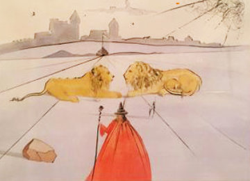 Judah 1972 Limited Edition Print - Salvador Dali Judah 1972 Limited Edition Print - Salvador Dali