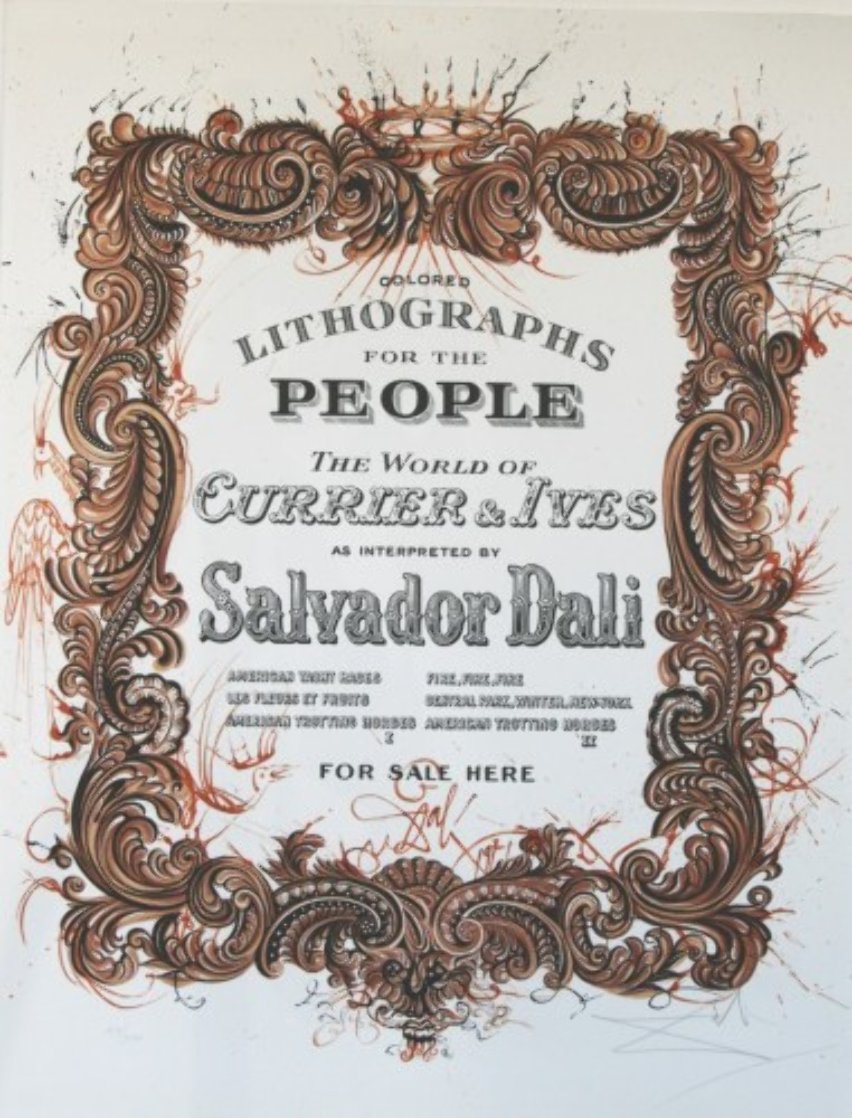 Dali's Presentation 1971 Limited Edition Print by Salvador Dali