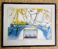 Currier and Ives: American Yacht Racing 1971 Limited Edition Print by Salvador Dali - 2 Currier and Ives: American Yacht Racing 1971 Limited Edition Print by Salvador Dali - 2