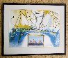 Currier and Ives: American Yacht Racing 1971 Limited Edition Print by Salvador Dali - 2