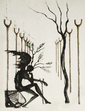 Le Vitrail 1968 HS - EARLY Limited Edition Print - Salvador Dali