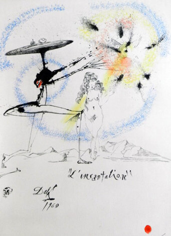 Les Rois Mages L'incantation 1960 (Early) HS Limited Edition Print - Salvador Dali