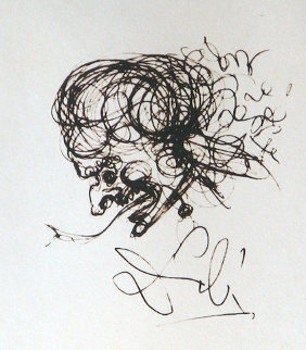 Devil Symbols 1970 Limited Edition Print - Salvador Dali Devil Symbols 1970 Limited Edition Print - Salvador Dali