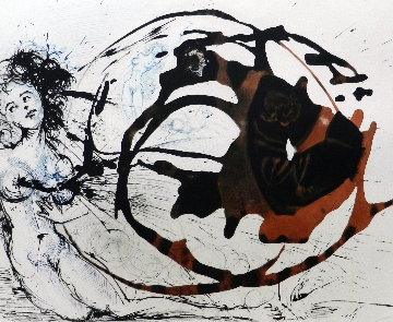 Milky Way From Mythology 1963 (Early) Limited Edition Print - Salvador Dali Milky Way From Mythology 1963 (Early) Limited Edition Print - Salvador Dali