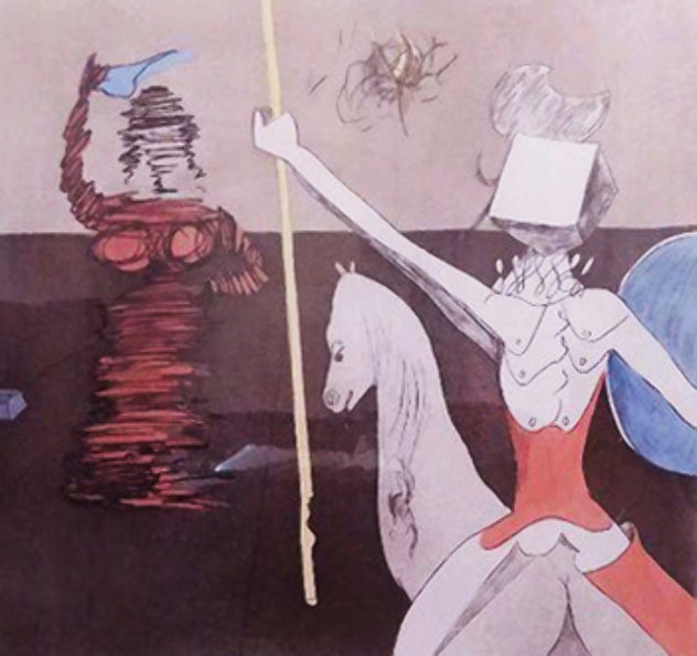 Off to Battle 1980 Limited Edition Print by Salvador Dali