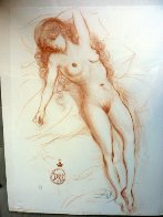 Nude With Raised Arm 1970 Limited Edition Print by Salvador Dali - 1 Nude With Raised Arm 1970 Limited Edition Print by Salvador Dali - 1