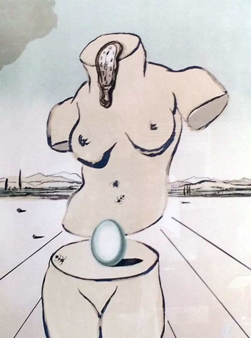 Birth of Venus 1979 Limited Edition Print by Salvador Dali Birth of Venus 1979 Limited Edition Print by Salvador Dali