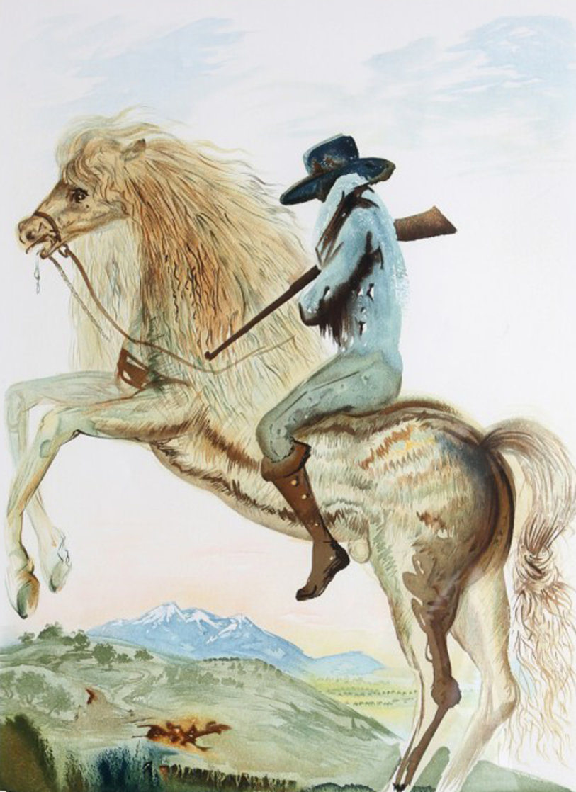 Caballero 1968 (Early) Limited Edition Print by Salvador Dali Caballero 1968 (Early) Limited Edition Print by Salvador Dali