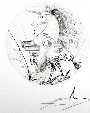 Les Metamorphoses Erotiques 1969 (Early) HS Limited Edition Print - Salvador Dali