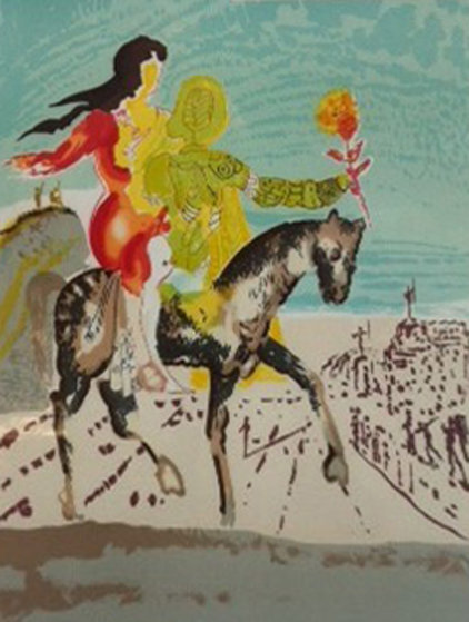 New Jerusalem Suite: The Messiah 1980 Limited Edition Print by Salvador Dali New Jerusalem Suite: The Messiah 1980 Limited Edition Print by Salvador Dali