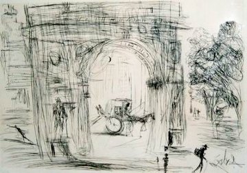 Washington Gate 1964 (Early) Limited Edition Print - Salvador Dali Washington Gate 1964 (Early) Limited Edition Print - Salvador Dali