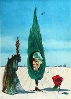 Enigma of the Rose 1976 Limited Edition Print by Salvador Dali - 0 Enigma of the Rose 1976 Limited Edition Print by Salvador Dali - 0