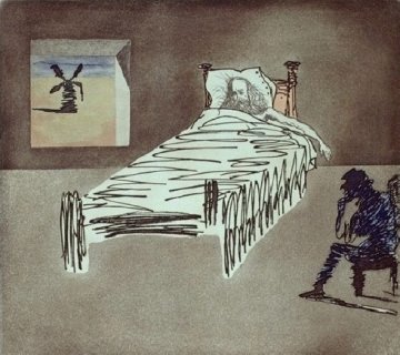 Le Legacy, Don Quixote Man of La Mancha AP 1980 Limited Edition Print - Salvador Dali Le Legacy, Don Quixote Man of La Mancha AP 1980 Limited Edition Print - Salvador Dali