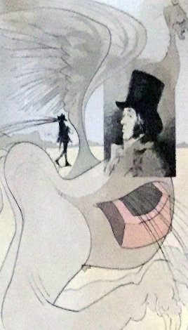 Les Caprices De Goya 1975 Limited Edition Print - Salvador Dali