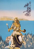 Coronation of Gala (The Empress) Visions Surrealiste 1976 Limited Edition Print by Salvador Dali - 0 Coronation of Gala (The Empress) Visions Surrealiste 1976 Limited Edition Print by Salvador Dali - 0