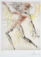 Hippies the Cosmonaut 1969 (Early) Limited Edition Print by Salvador Dali - 3 Hippies the Cosmonaut 1969 (Early) Limited Edition Print by Salvador Dali - 3