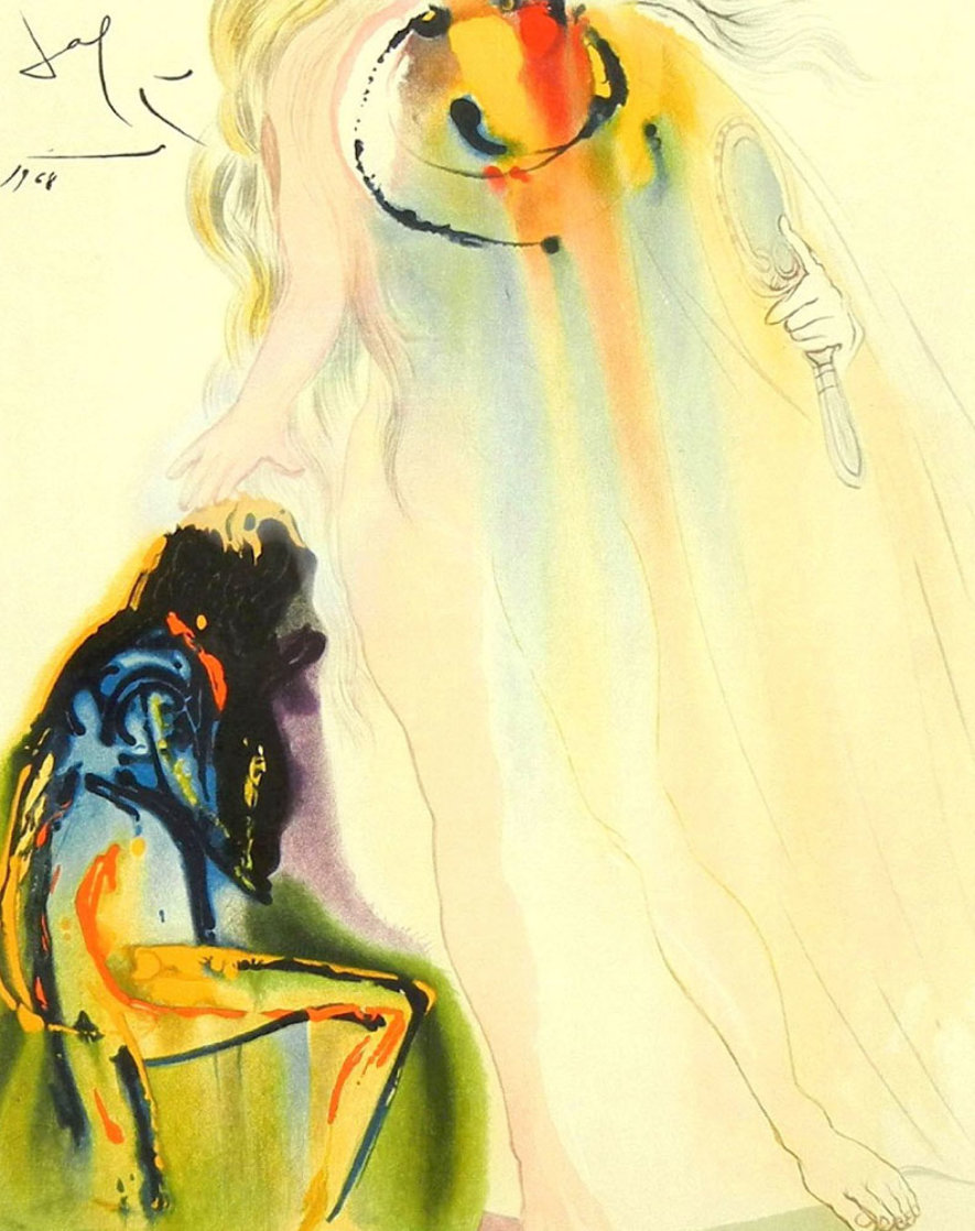 Adelaide's Promise 1968 (Early)  Limited Edition Print by Salvador Dali