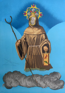 Mystery of Sleep - The Hermit 1976 Limited Edition Print - Salvador Dali Mystery of Sleep - The Hermit 1976 Limited Edition Print - Salvador Dali