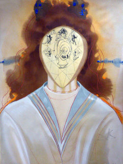 l'immortalite From the Portfolio Alchime Des Philosophes 1975 Limited Edition Print - Salvador Dali l'immortalite From the Portfolio Alchime Des Philosophes 1975 Limited Edition Print - Salvador Dali