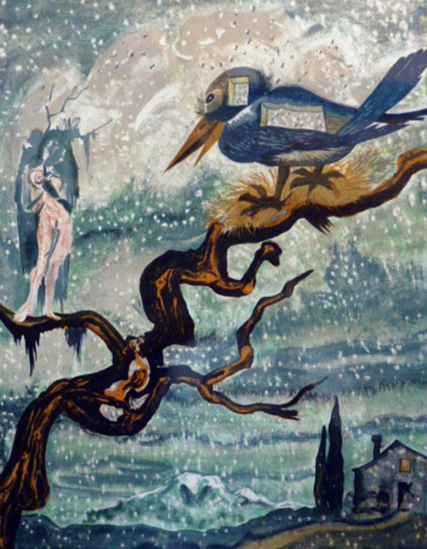 Prince And Princess From Hans Christian Anderson Tales 1966 (Early) Limited Edition Print by Salvador Dali Prince And Princess From Hans Christian Anderson Tales 1966 (Early) Limited Edition Print by Salvador Dali