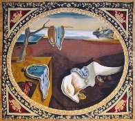 Persistence of Memory Tapestry 1975 Tapestry by Salvador Dali - 0 Persistence of Memory Tapestry 1975 Tapestry by Salvador Dali - 0