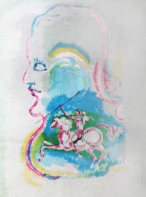 Dreams of a Horseman 1979 Limited Edition Print by Salvador Dali