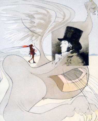 Les Caprice De Goya 1977 Limited Edition Print - Salvador Dali