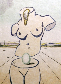 Birth of Venus 1970 Limited Edition Print - Salvador Dali Birth of Venus 1970 Limited Edition Print - Salvador Dali